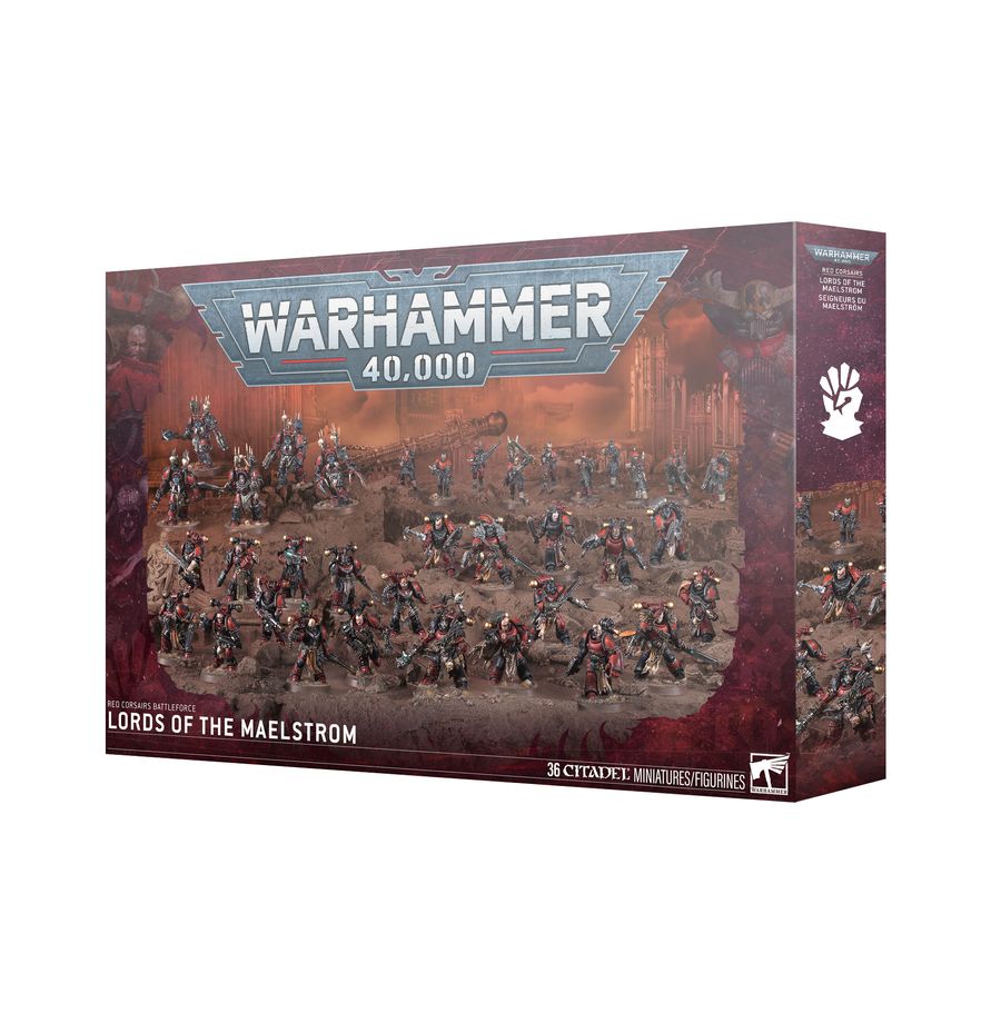 Warhammer 40,000. Red Corsairs Battleforce Lords of The Maelstrom