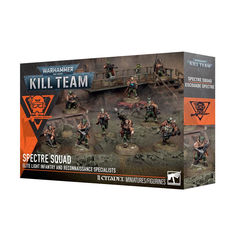 Warhammer 40,000: Killteam Spectre Squad. Elite Light Infantry and Reconnaissance Specialists