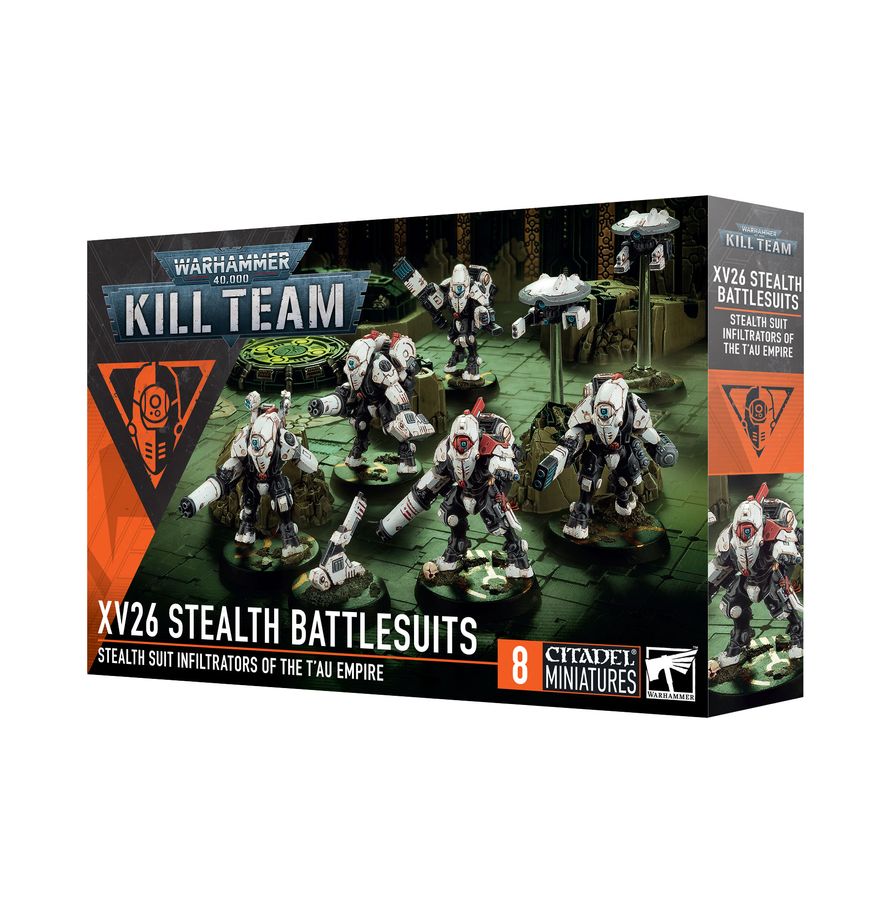 Warhammer 40,000: Killteam XV26 Stealth Battlesuits. Stealth Suit Infiltrators of The T´AU Empire