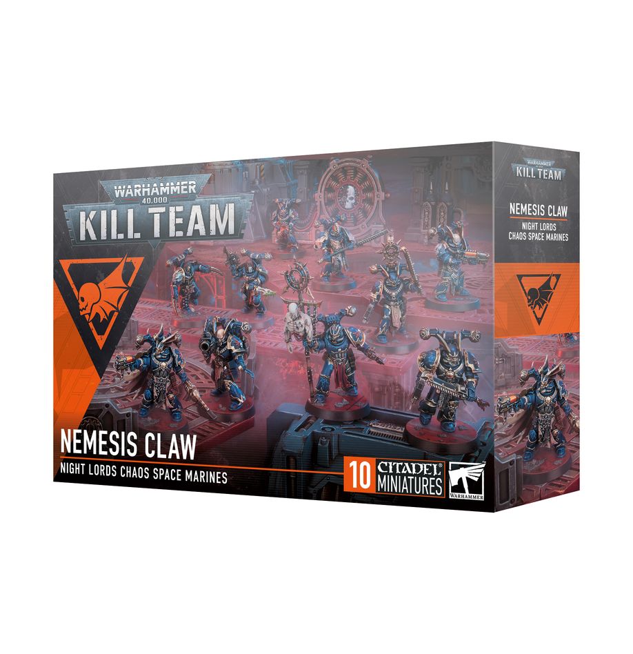 Warhammer 40,000: Killteam Nemesis Claw. Night Lords Chaos Space Marines