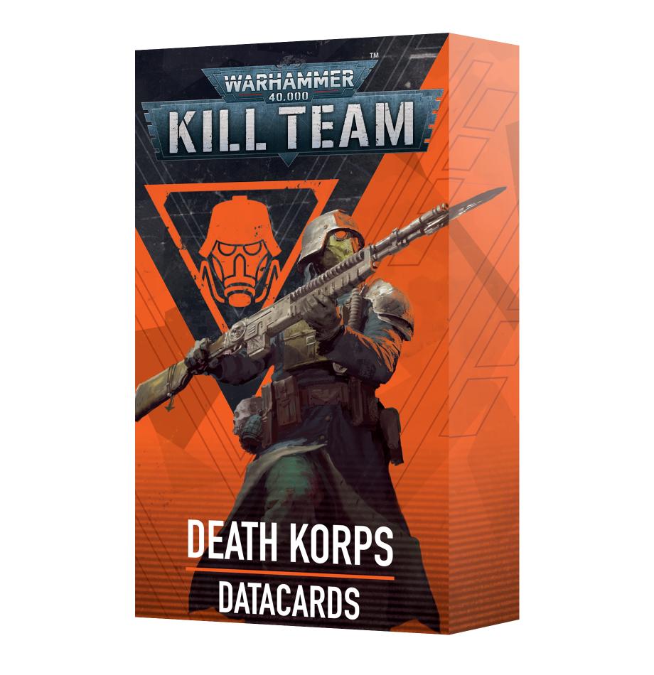 Warhammer 40,000: Killteam Death Korps. Datacards