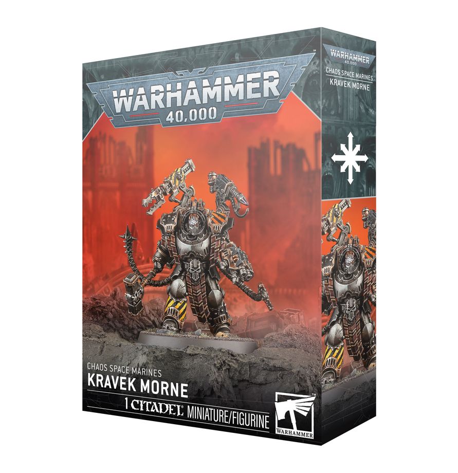Warhammer 40,000. Chaos Space Marines. Kravek Morne