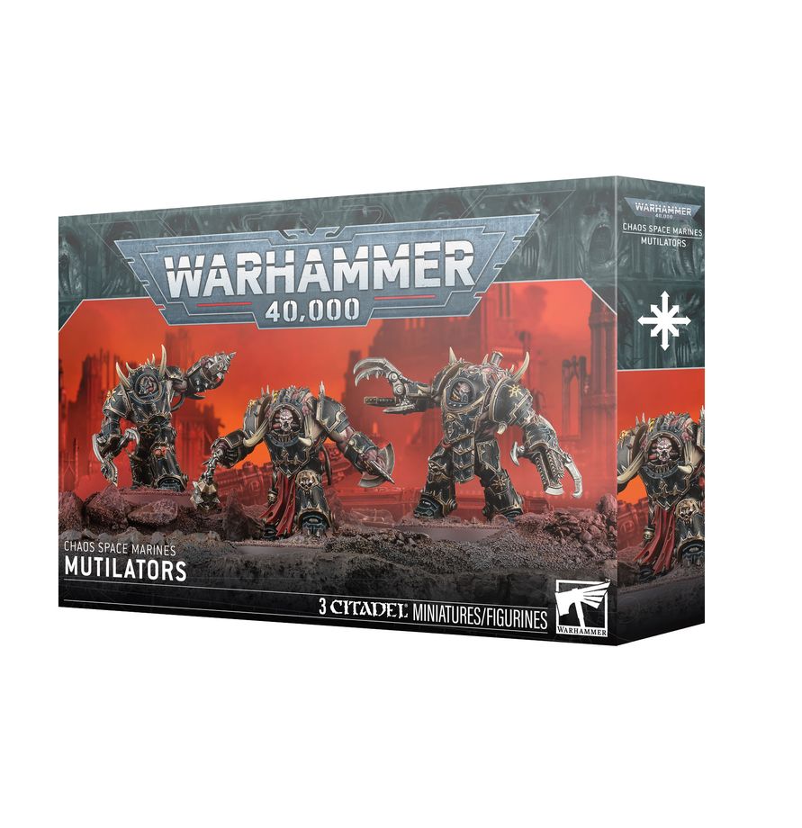Warhammer 40,000. Chaos Space Marines. Mutilators