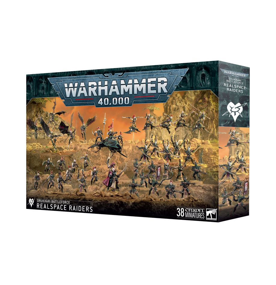 Warhammer 40,000. Drukhari Battleforce. Realspace Raiders
