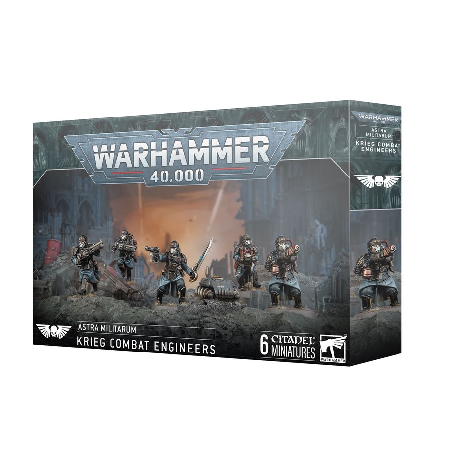 Warhammer 40.000. Astra Militarum: Krieg Combat Engineers