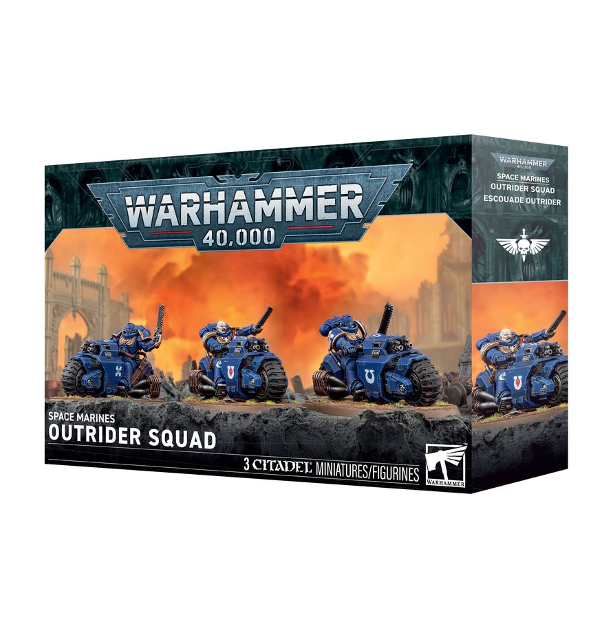 Warhammer 40,000. Space Marines. Outrider Squad