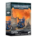 Warhammer 40,000. Space Marines. Captain on Bike