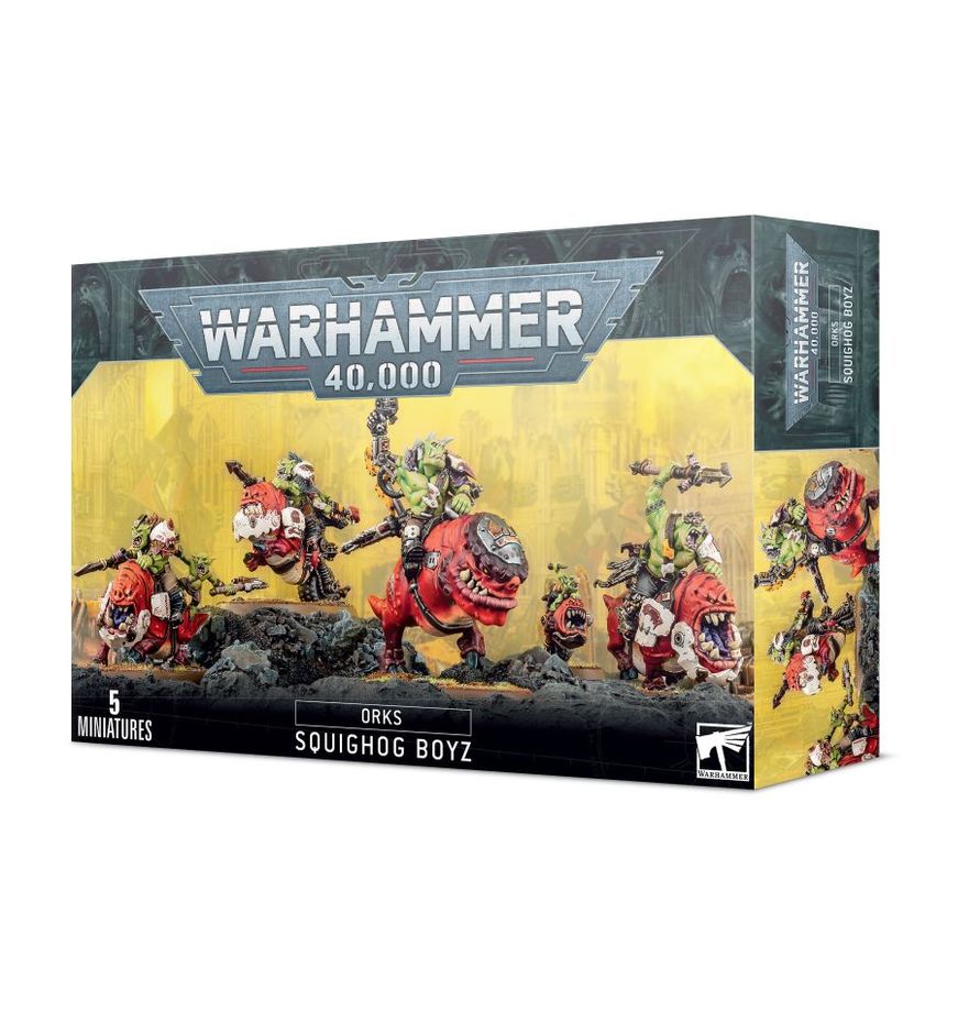 Warhammer 40,000. Orks: Squighog Boyz