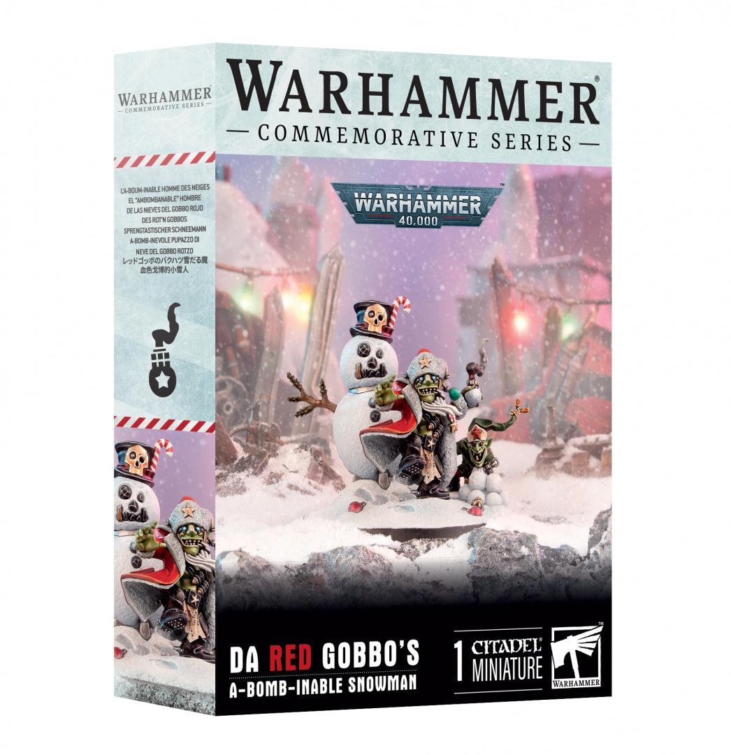 Warhammer 40.000 Commemorative Series. Da Red Gobbo´s. A-Bomb-Inable Snowman