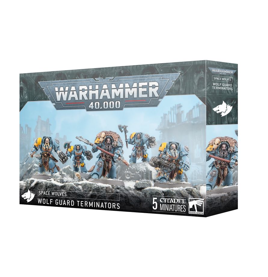 Warhammer 40,000: Space Wolves. Wolf Guard Terminators
