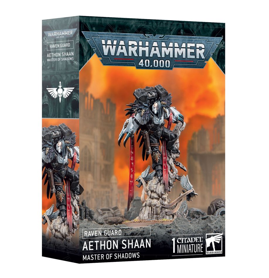 Warhammer 40 000: Raven Guard. Aethon Shaan Master of Shadows