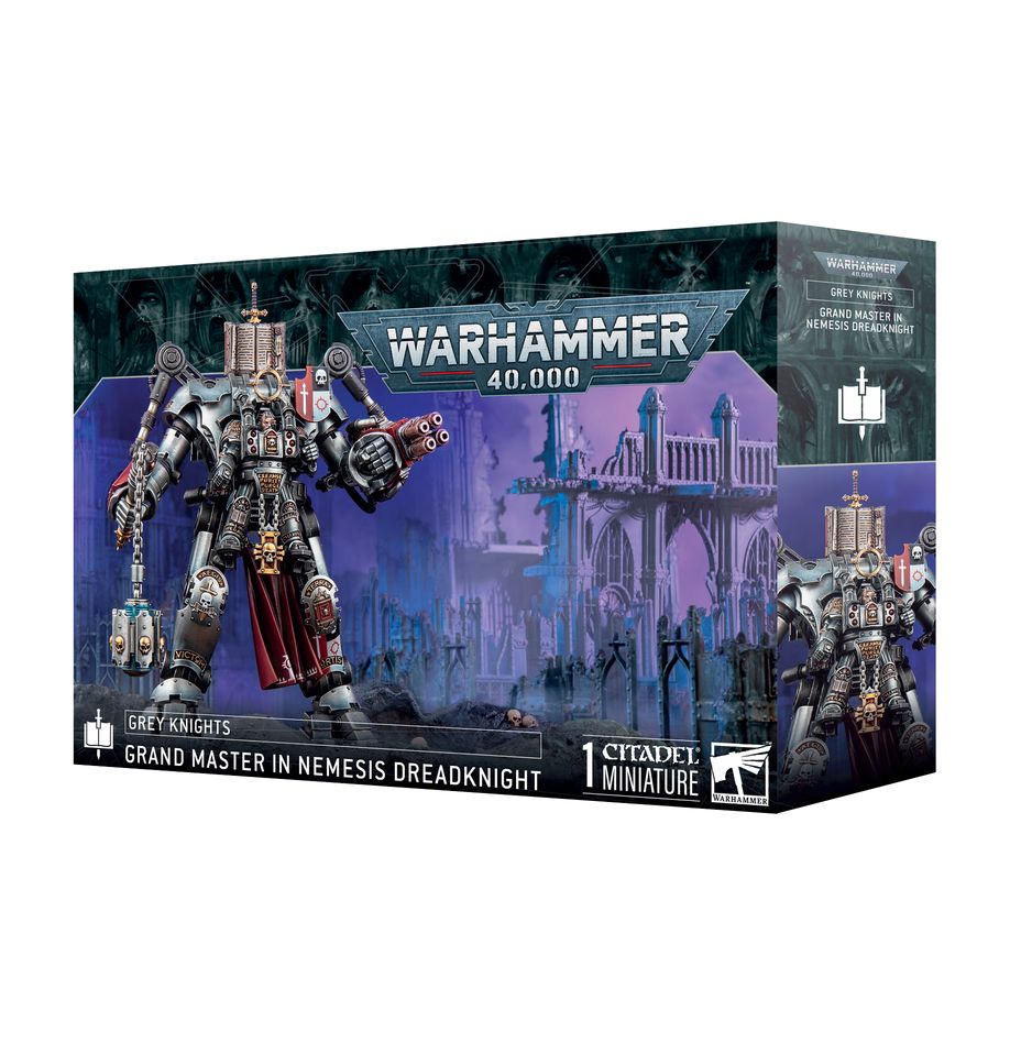 Warhammer 40 000: Grey Knights Grand Master in Nemesis Dreadknight