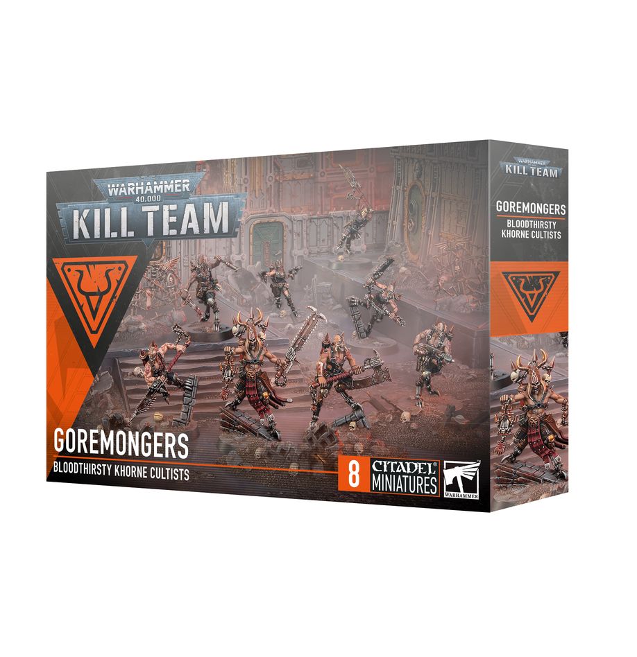 Warhammer 40,000: Killteam Goremongers. Bloodthirsty Khorne Cultists