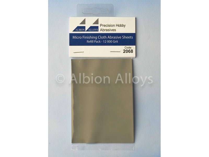 Micro Finishing Cloth Abrasive Sheets Refill Pack - 12000 Grit