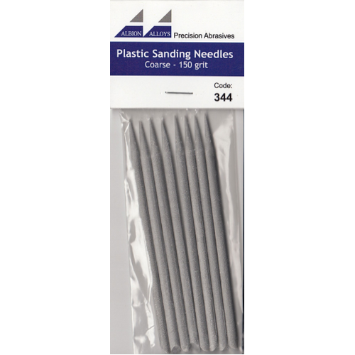 Plastic Sanding Needles Coarse - 150 Grit
