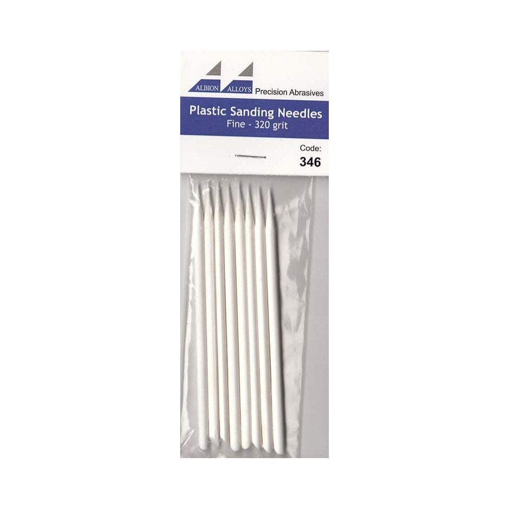 Plastic Sanding Needles Fine - 320 Grit