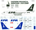 AHS 4044 Decals 1:144 Eastern Provincial Boeing 737-200