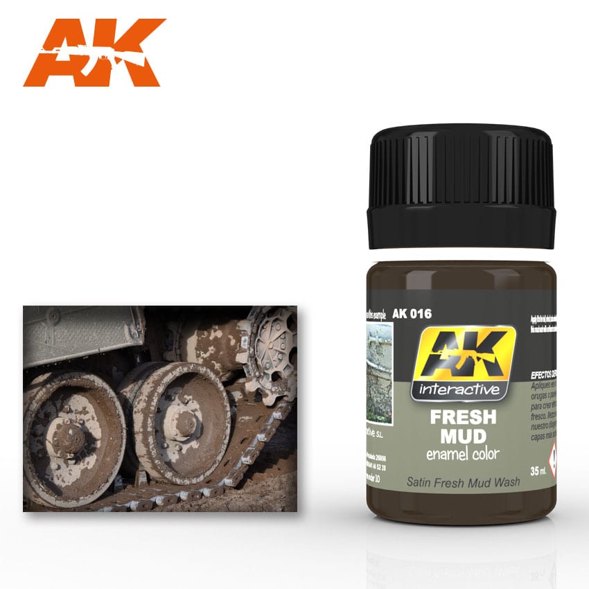 AK 016 Fresh Mud. Satin Fresh Mud Wash