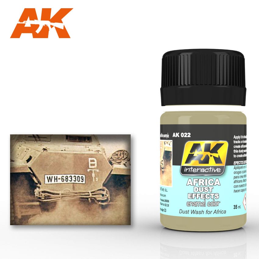 AK 022 Africa Dust Effects. Dust Wash for Africa