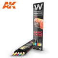 Weathering Pencils Basic Colors Shading & Demotion Set