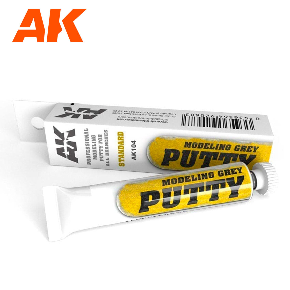 AK 104 Modeling Grey Putty