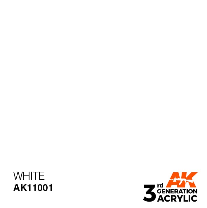 AK 11001 White. RAL9016-FS37925