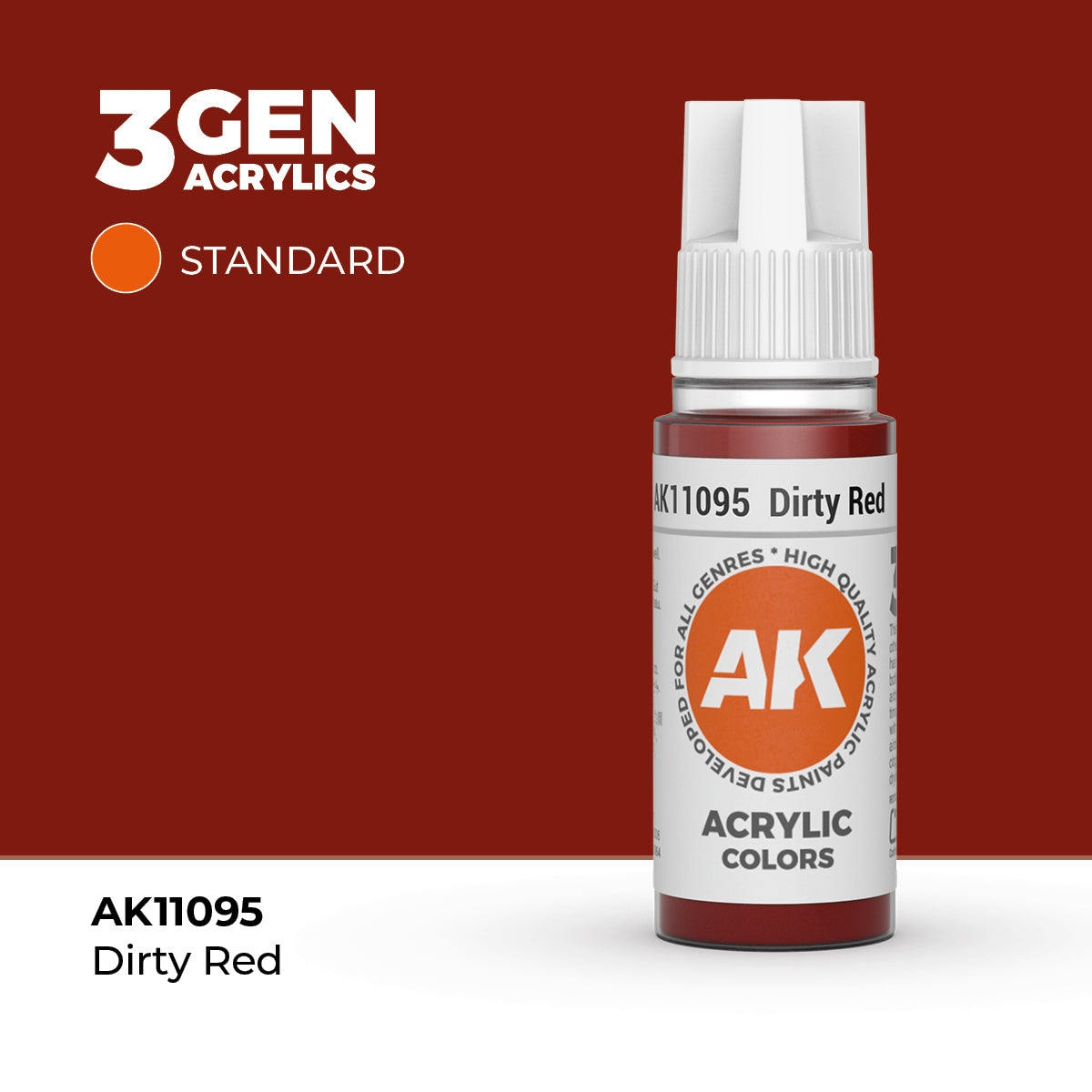 AK 11095 Dirty Red. RAL3026