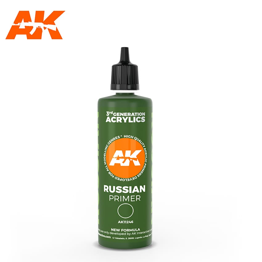 AK 11246 Russian Green Primer 100 ml