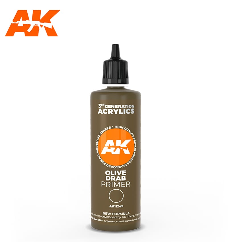AK 11249 Olive Drab Primer 100 ml
