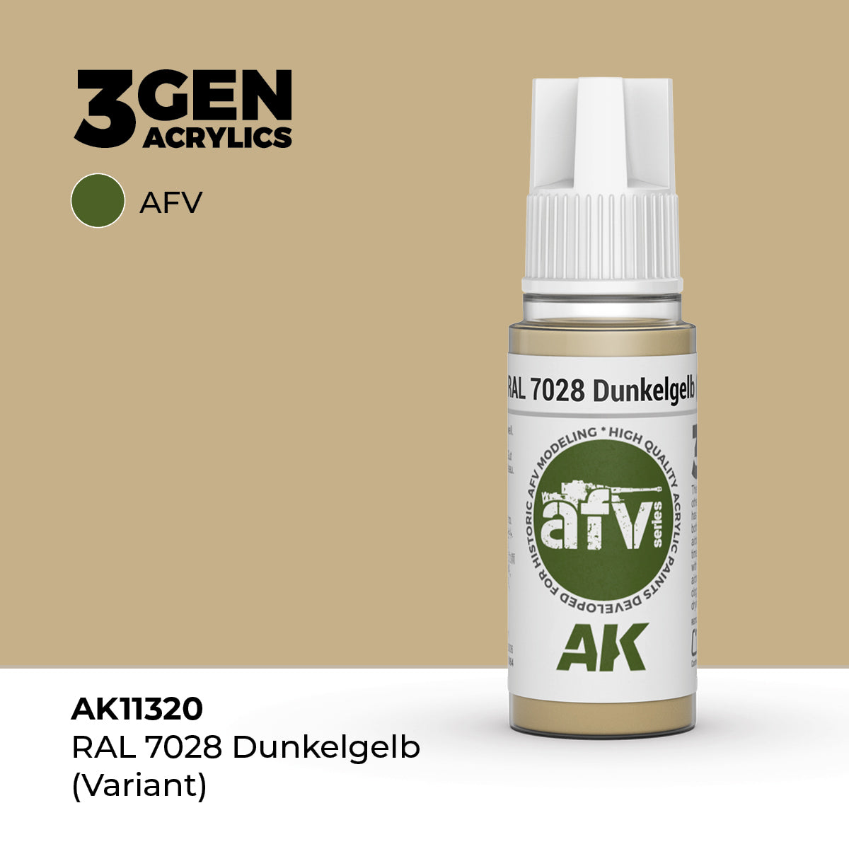 AK 11320 RAL7028 DGIII Dunkelgelb