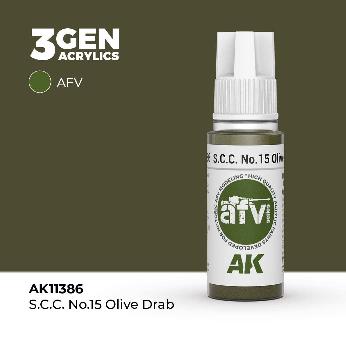 AK 11386 S.C.C. No.15 Olive Drab