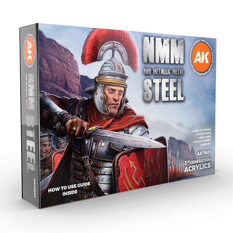 AK11601 Non Metallic Metal Steel 3Gen acrylics Set