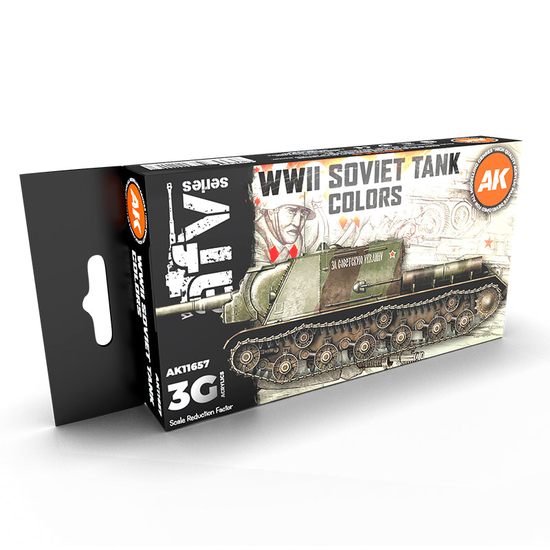 AK11657 WWII Soviet Tank Colors