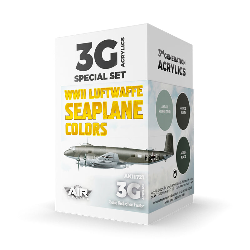 AK11721 WWII Luftwaffe Seaplane Colors