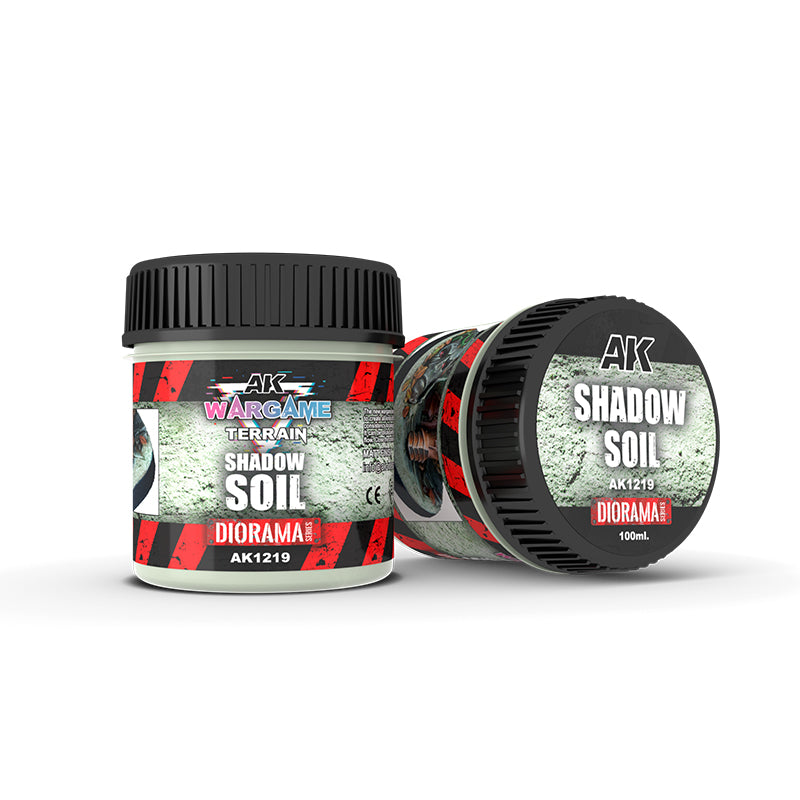 AK 1219 Wargame Terrain Shadow Soil 100ml