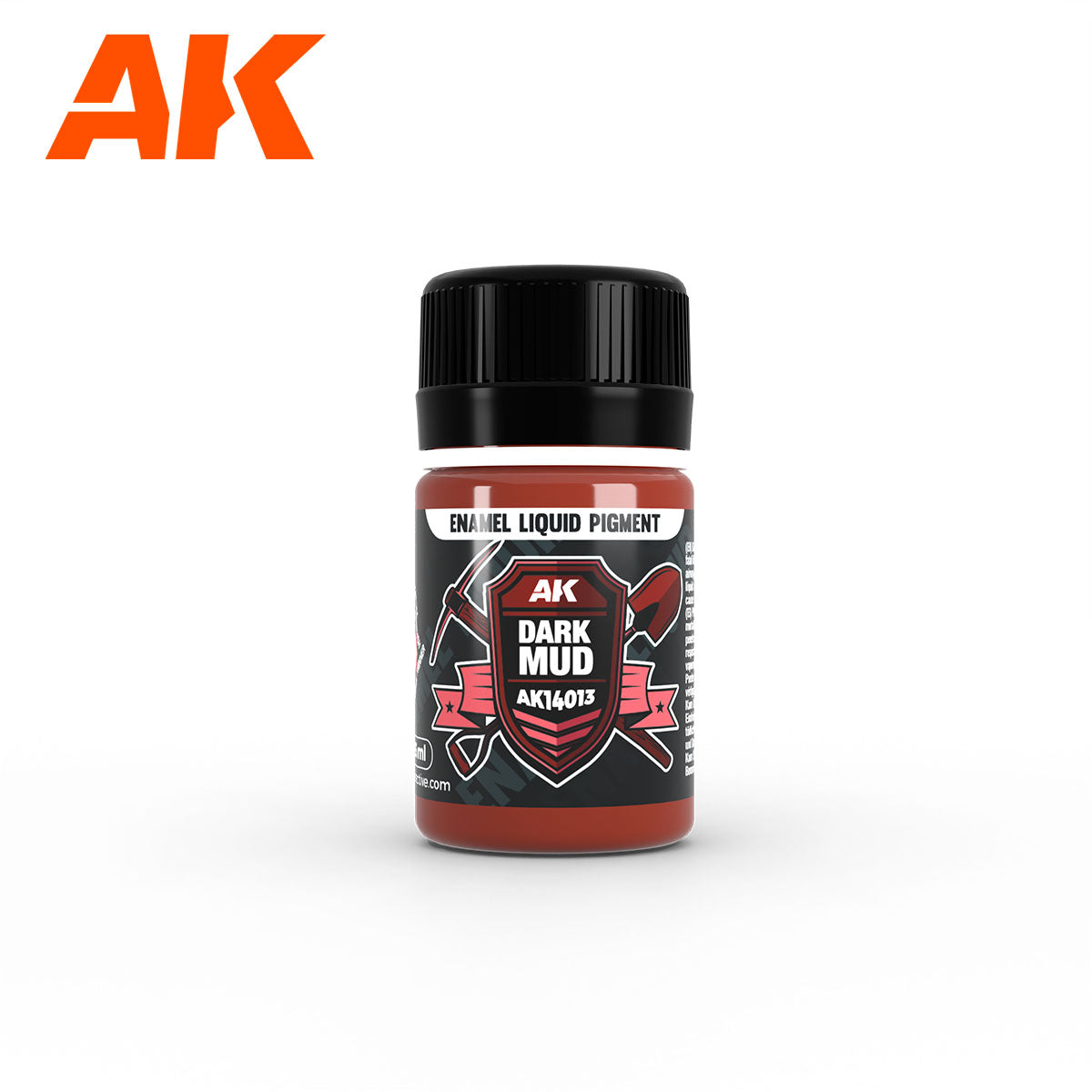 AK 14013 Enamel Liquid Pigment Dark Mud