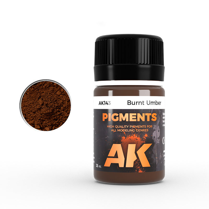 AK 143 Pigment Burnt Umber