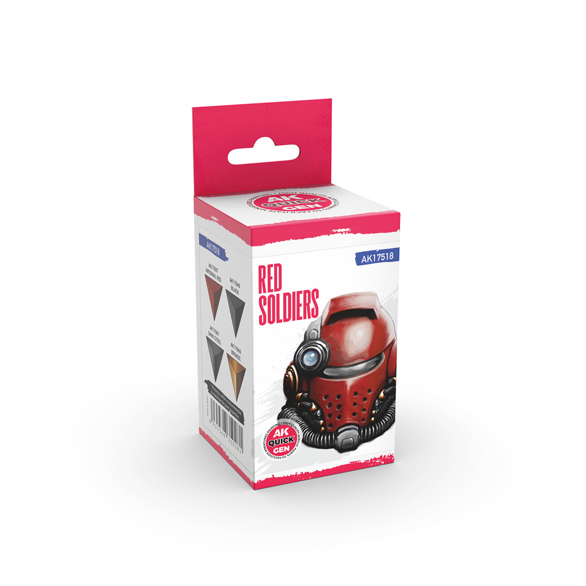 AK 17518 Red Soldiers Colors Set Quick Gen