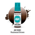 AK19301 Acrylic Wash Rotwood Brown Wash