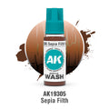 AK19305 Acrylic Wash Sepia Filth Wash