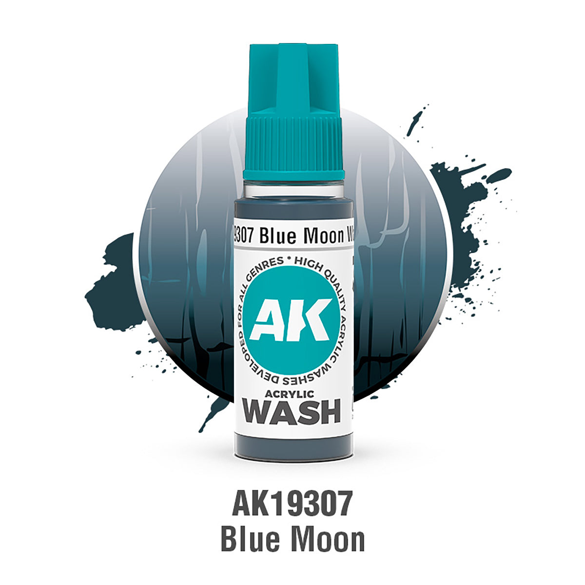 AK19307 Acrylic Wash Blue Moon Wash
