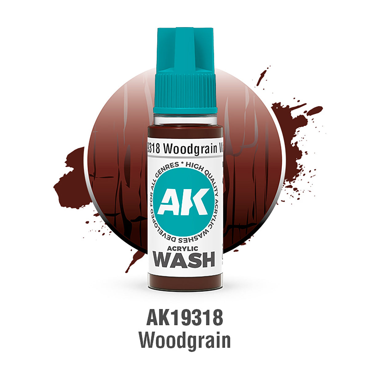 AK19318 Acrylic Wash Woodgrain Wash