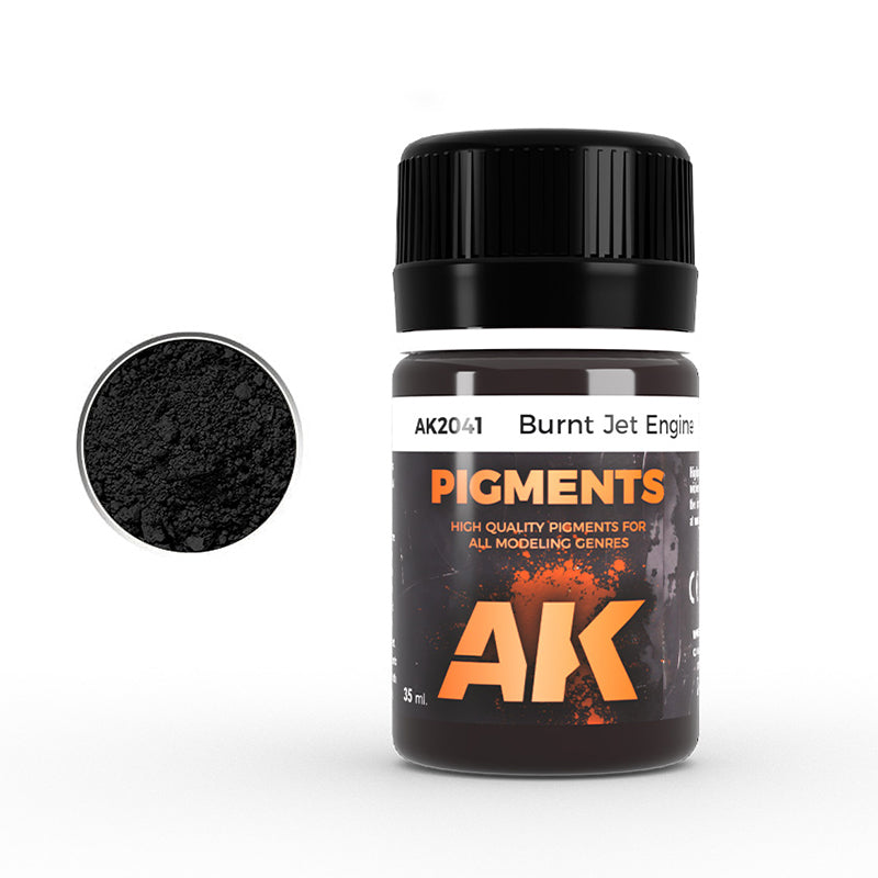AK 2041 Pigment Burnt Jet Engine