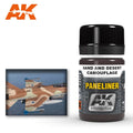 AK 2073 Paneliner for Sand and Desert Camouflage