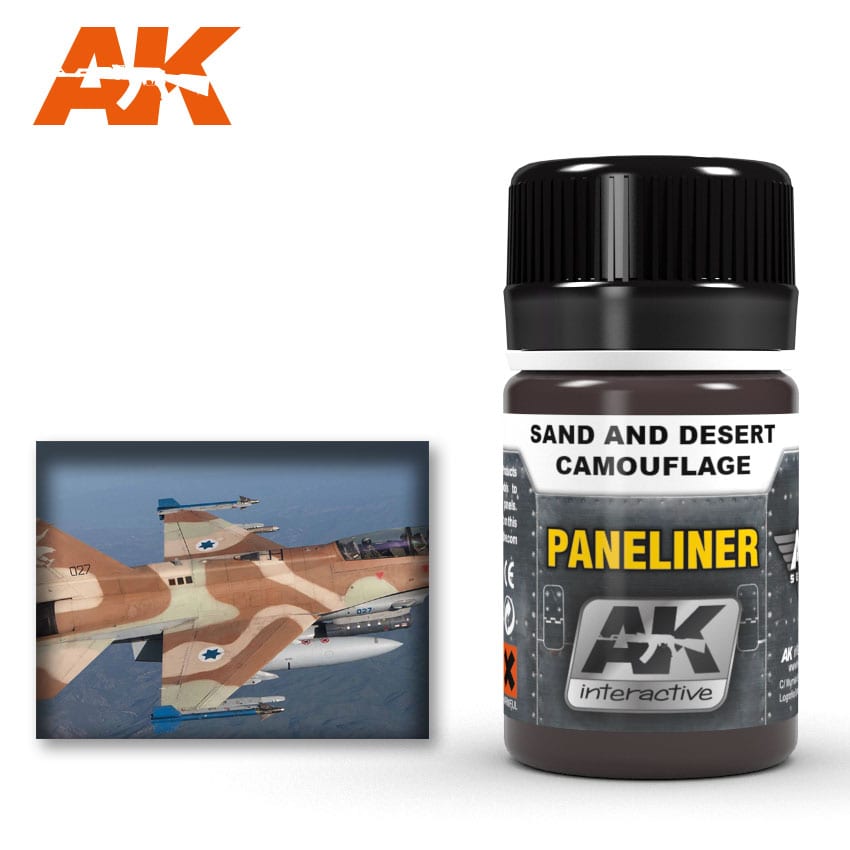 AK 2073 Paneliner for Sand and Desert Camouflage
