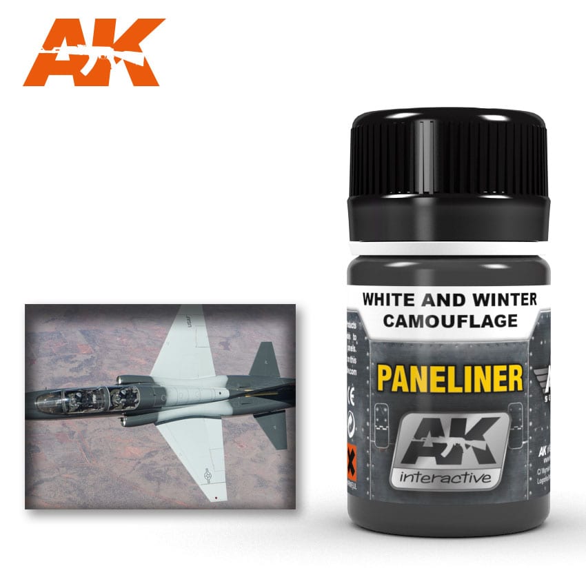 AK 2074 Paneliner for White and Winter Camouflage