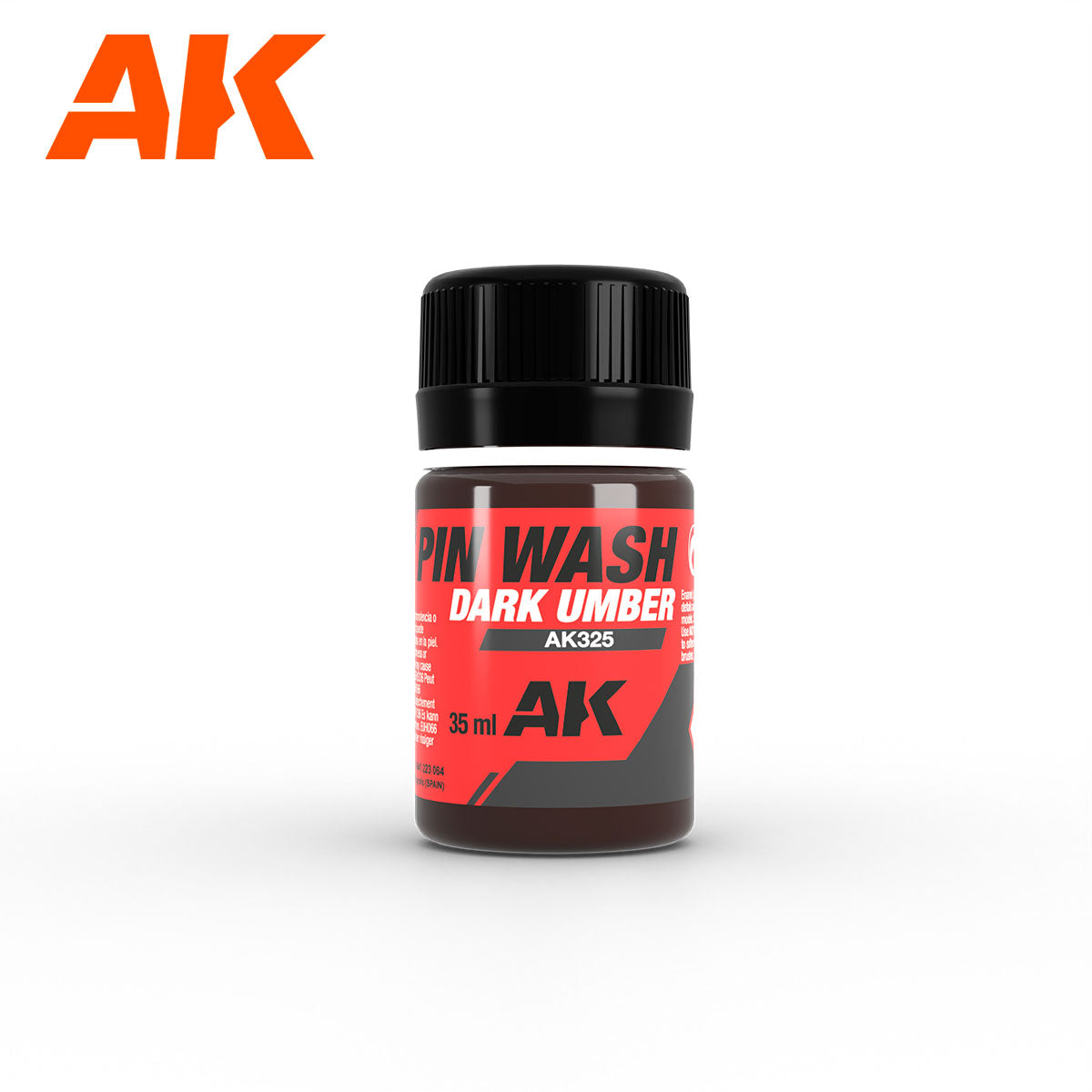 AK 325 Pin Wash Dark Umber