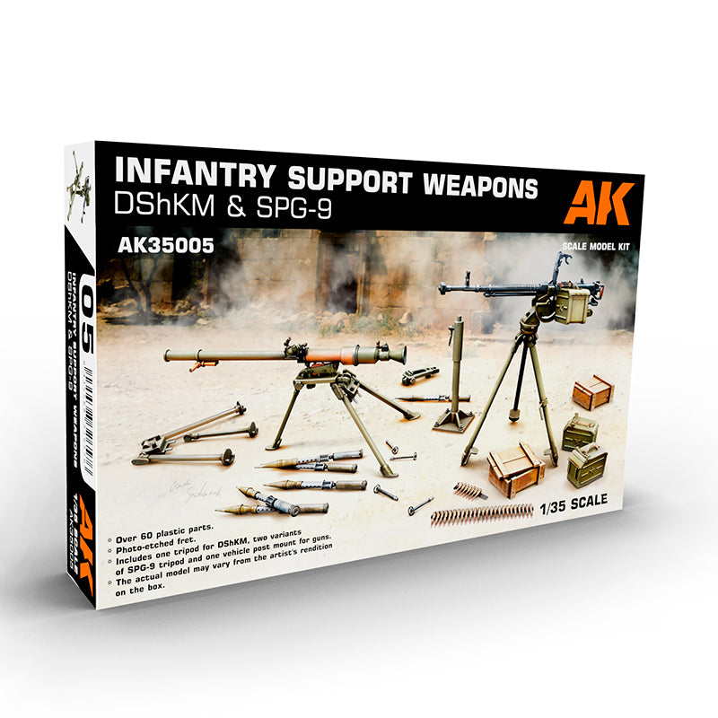 Infantry Support Weapons DShKM & SPG-9