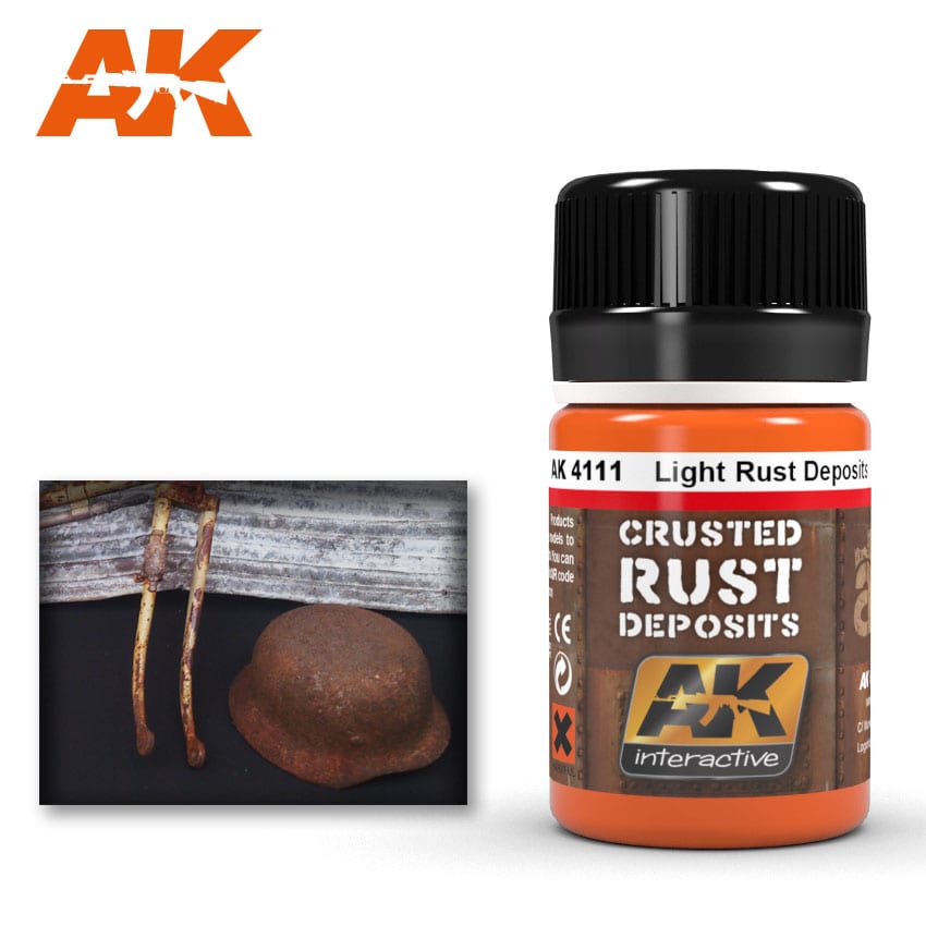 AK 4111 Crusted Rust Deposit Light Rust