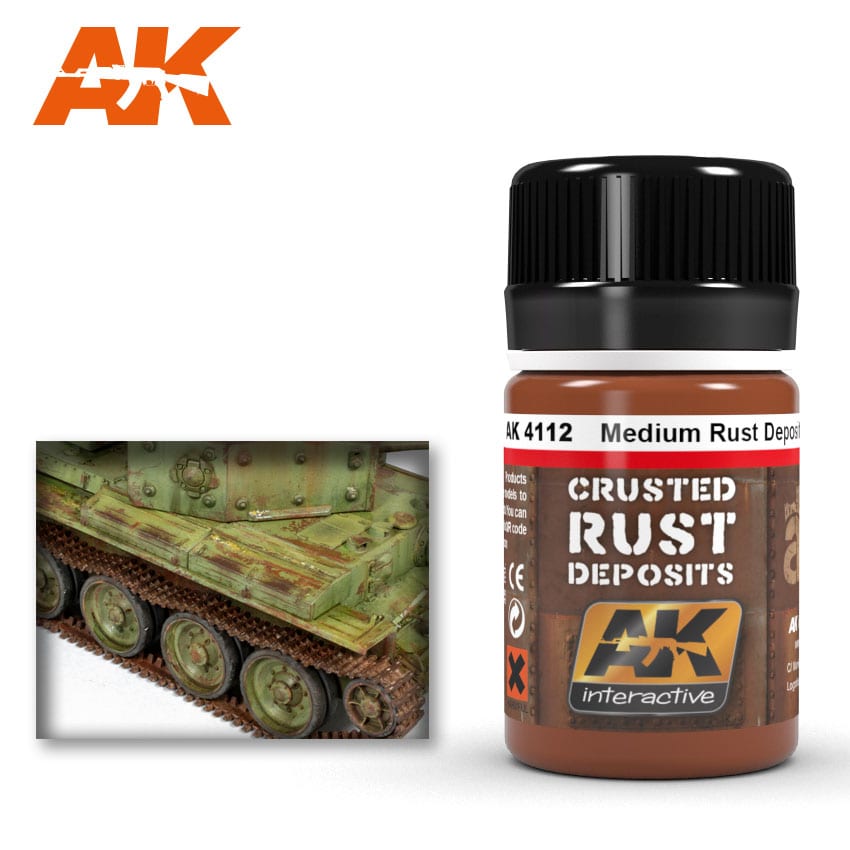 AK 4112 Crusted Rust Deposit Medium Rust